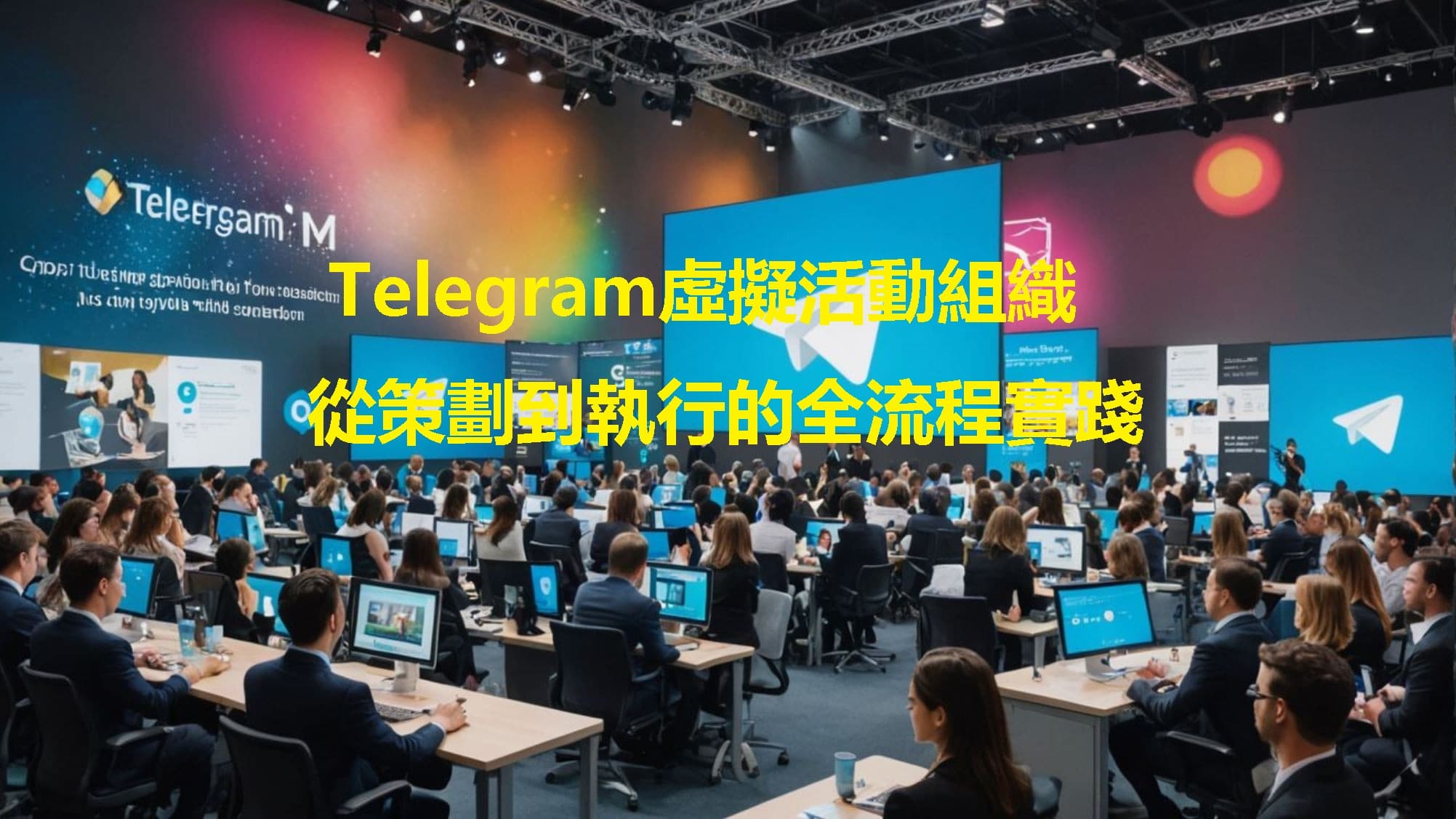 Telegram虛擬活動組織完全指南：從策劃到執行的全流程實踐