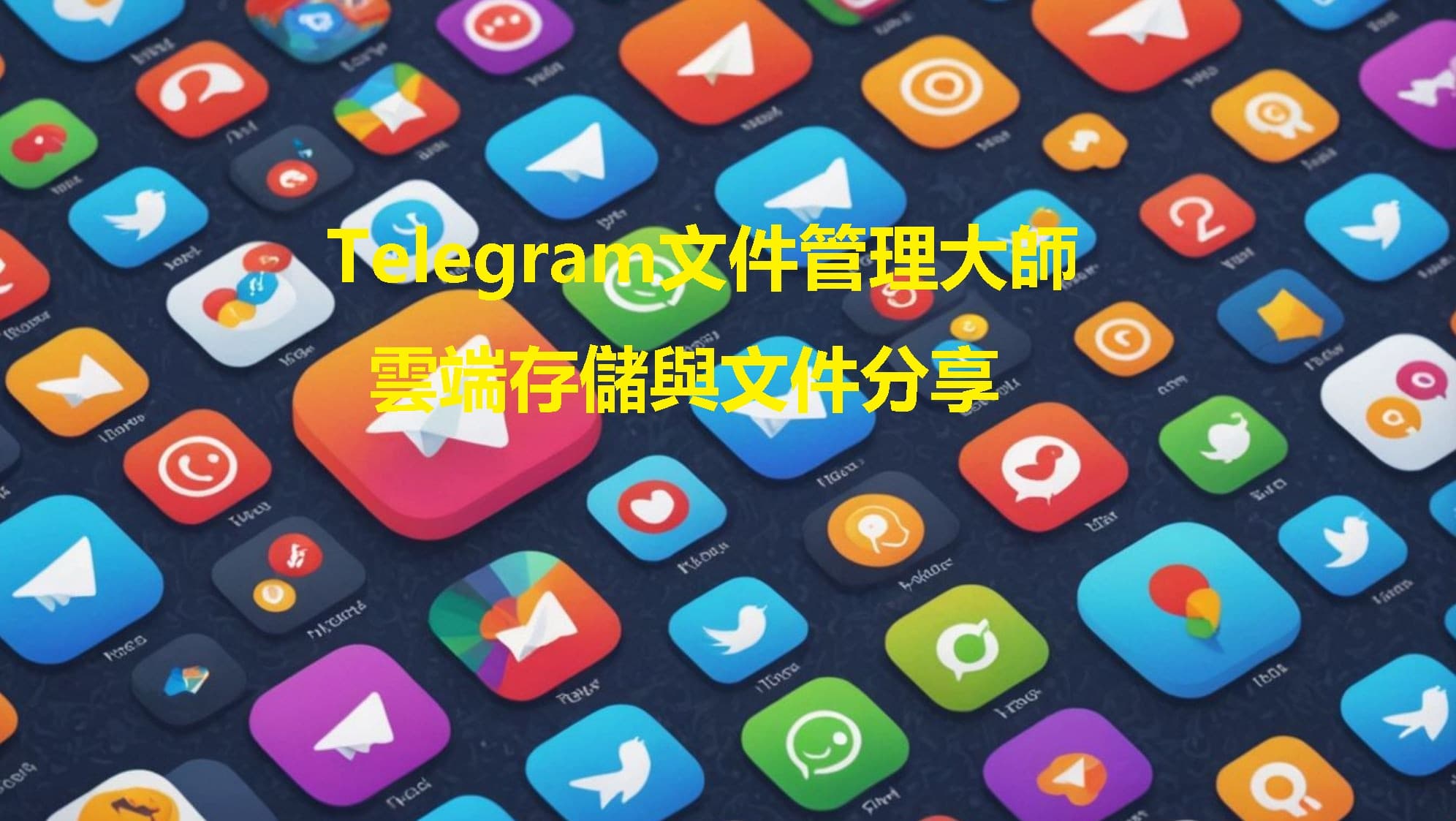 Telegram文件管理大師：雲端存儲與文件分享完全指南