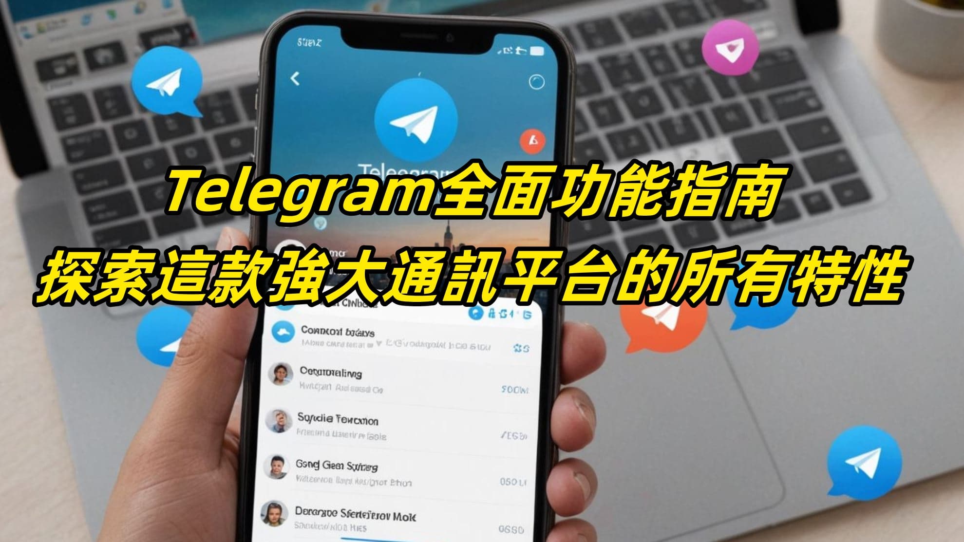 Telegram全面功能指南：探索這款強大通訊平台的所有特性