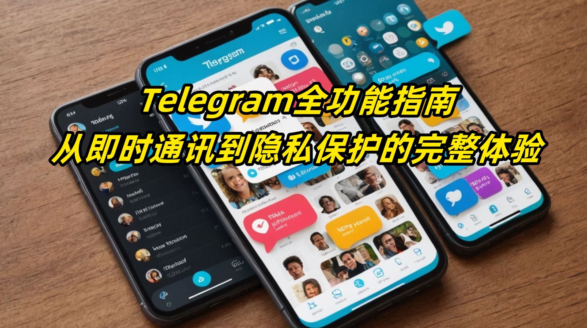Telegram全功能指南：从即时通讯到隐私保护的完整体验