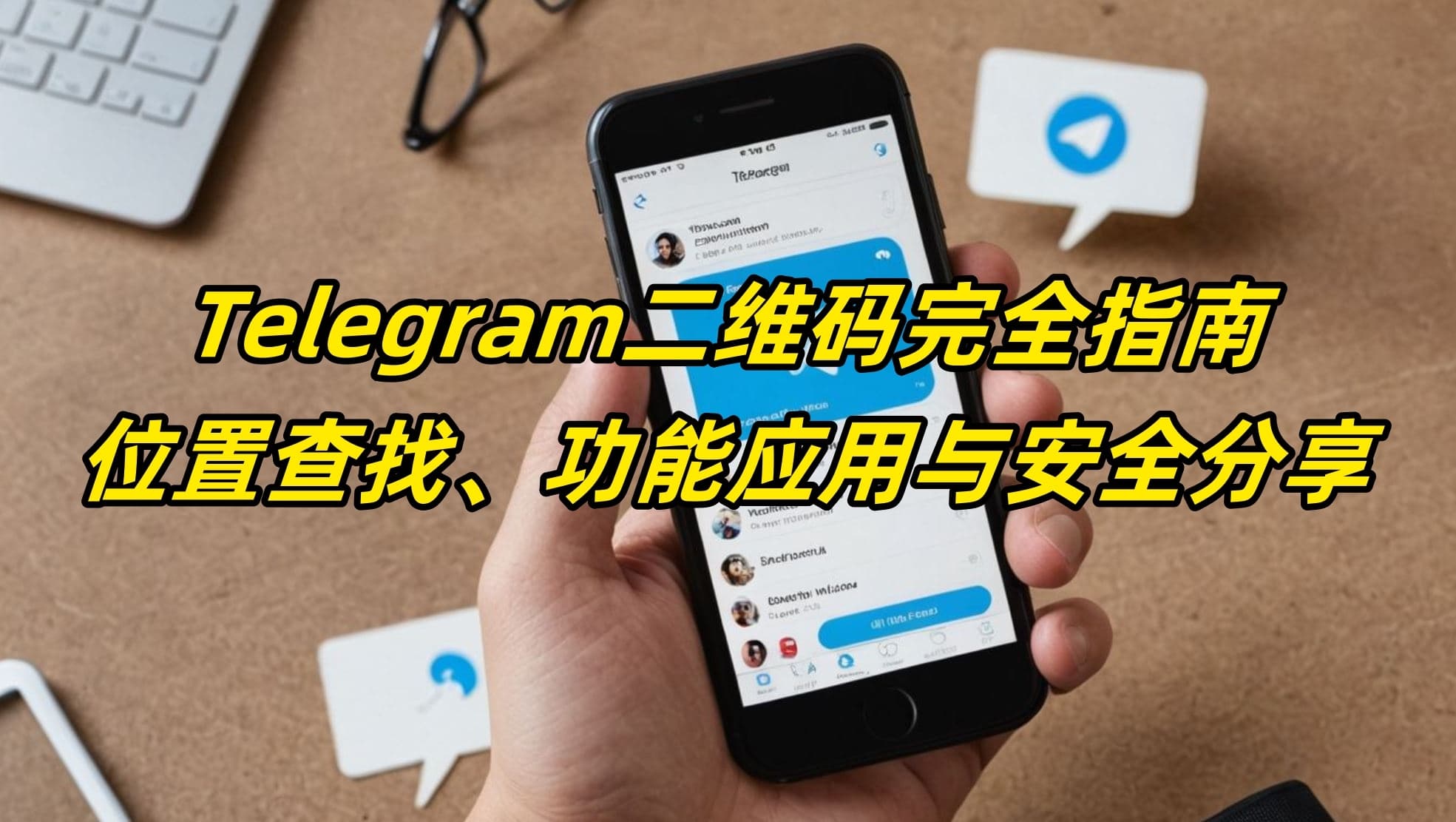 Telegram二维码完全指南：位置查找、功能应用与安全分享
