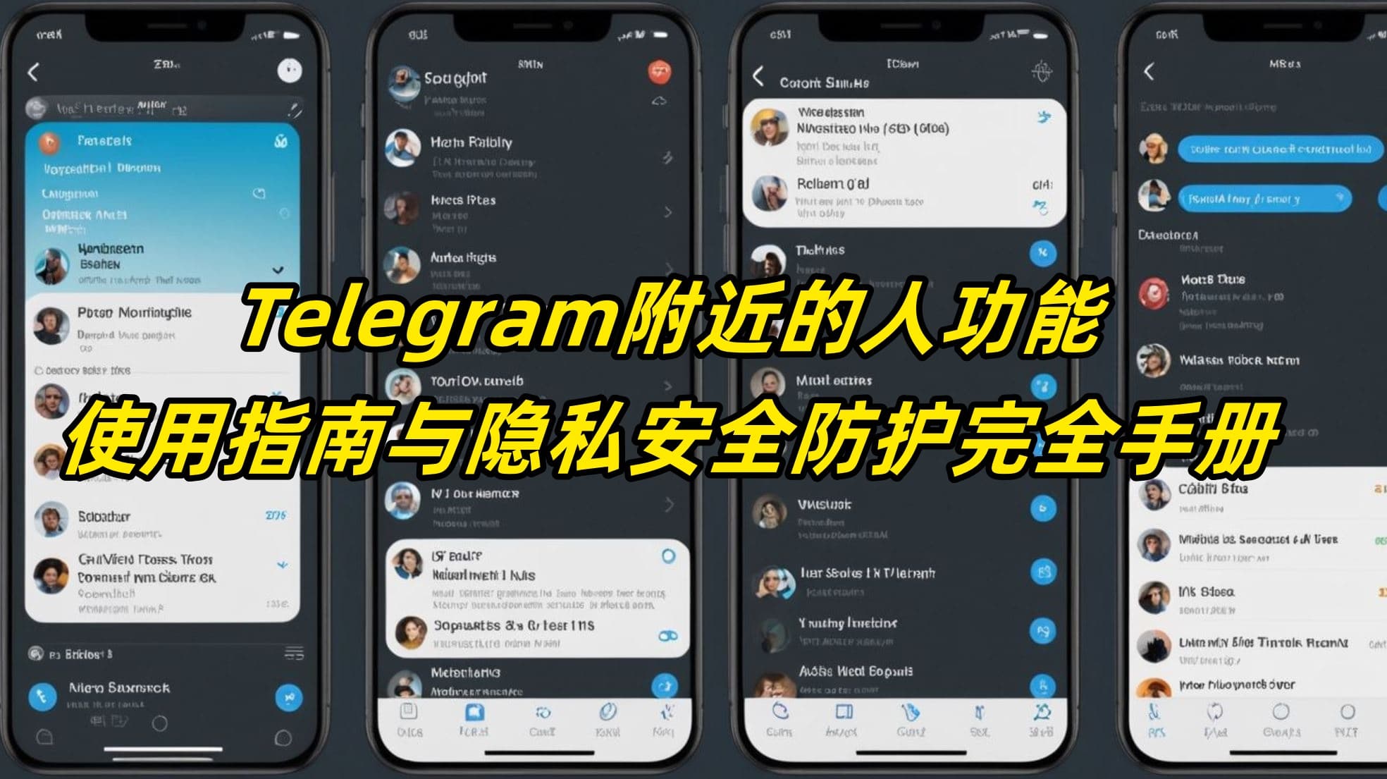 Telegram附近的人功能：使用指南与隐私安全防护完全手册