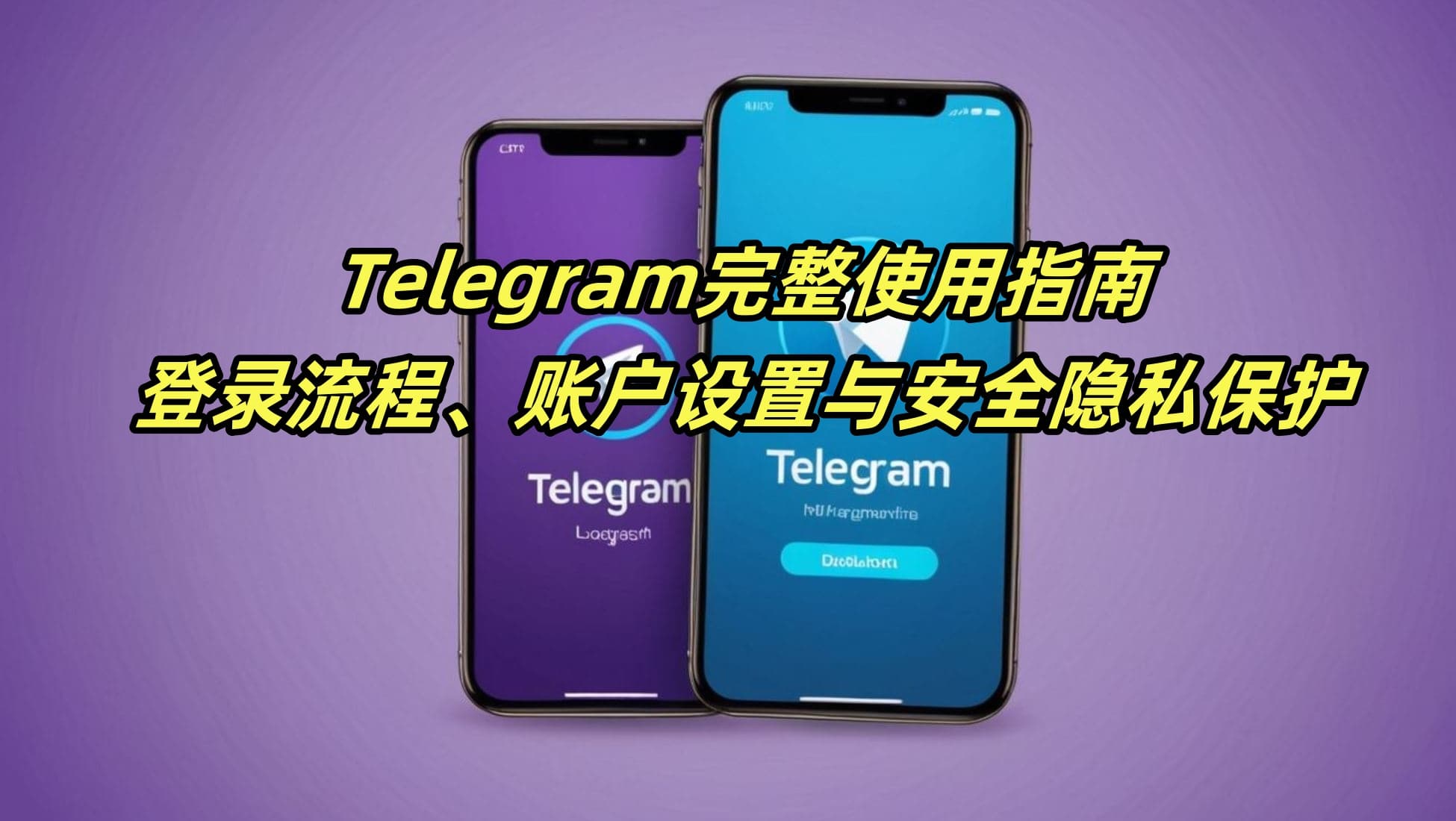 Telegram完整使用指南：登录流程、账户设置与安全隐私保护