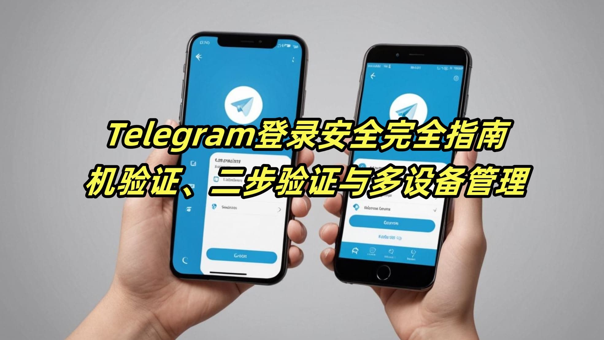 Telegram登录安全完全指南：手机验证、二步验证与多设备管理