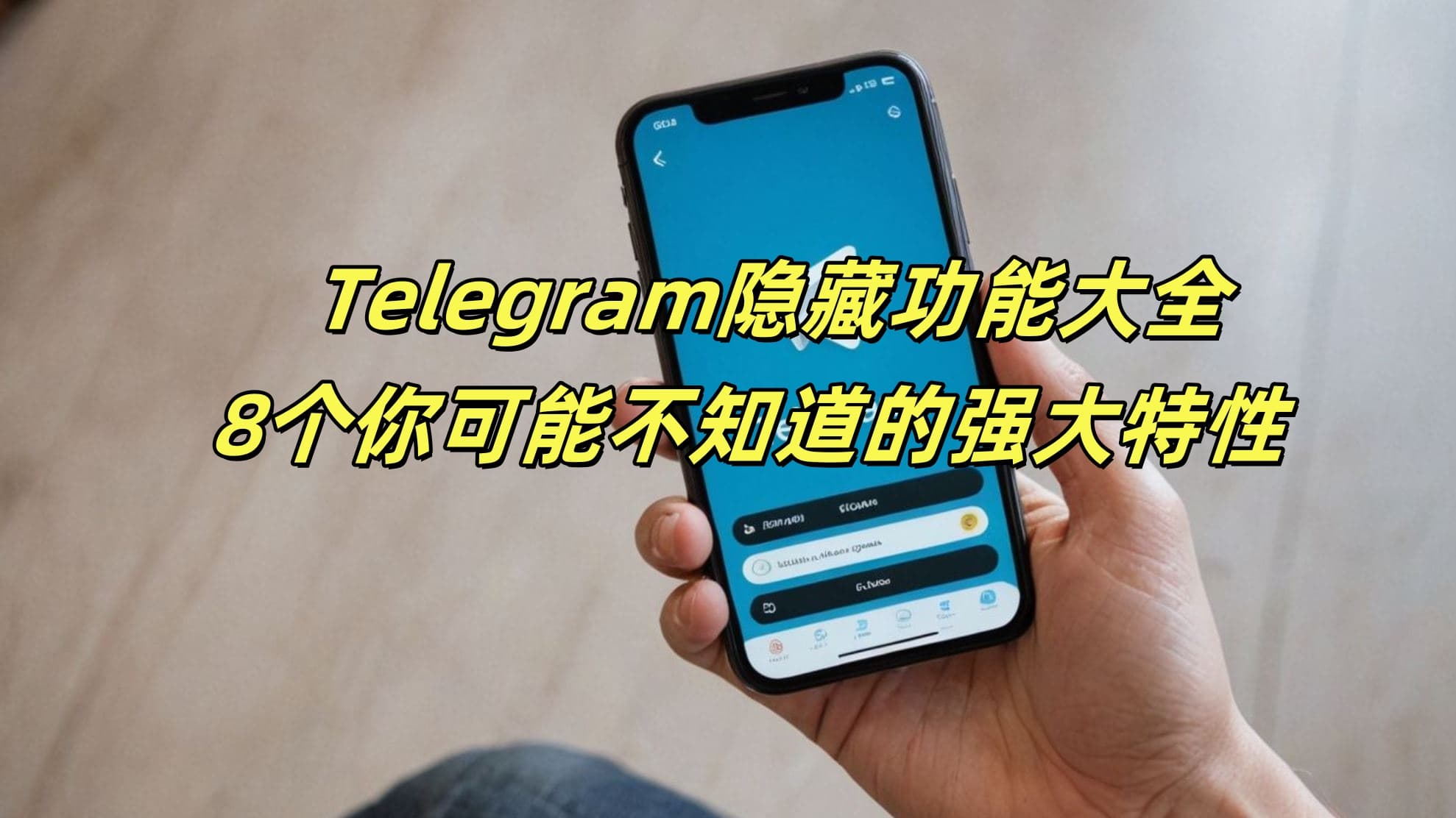 Telegram隐藏功能大全：8个你可能不知道的强大特性