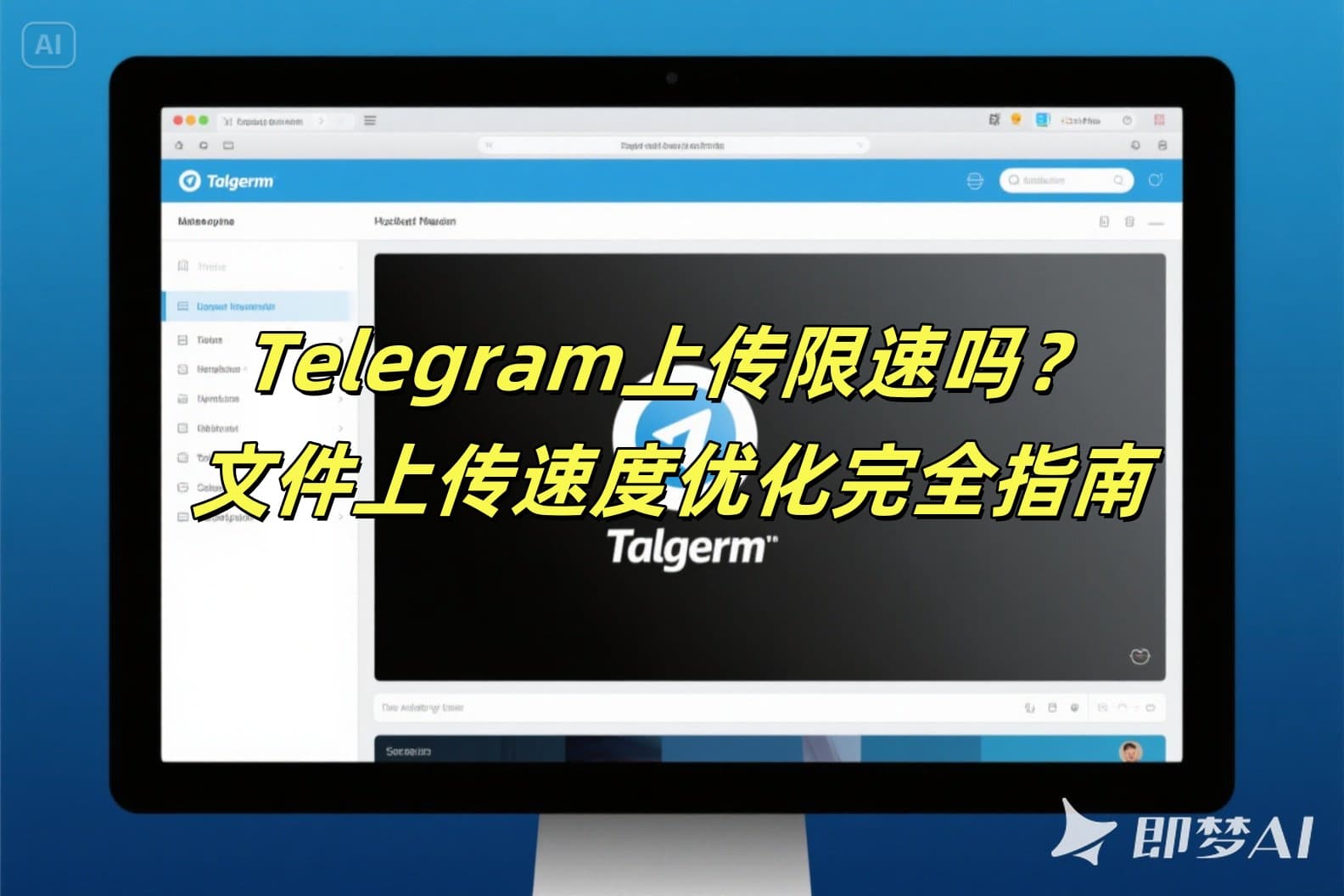 Telegram上传限速吗？文件上传速度优化完全指南