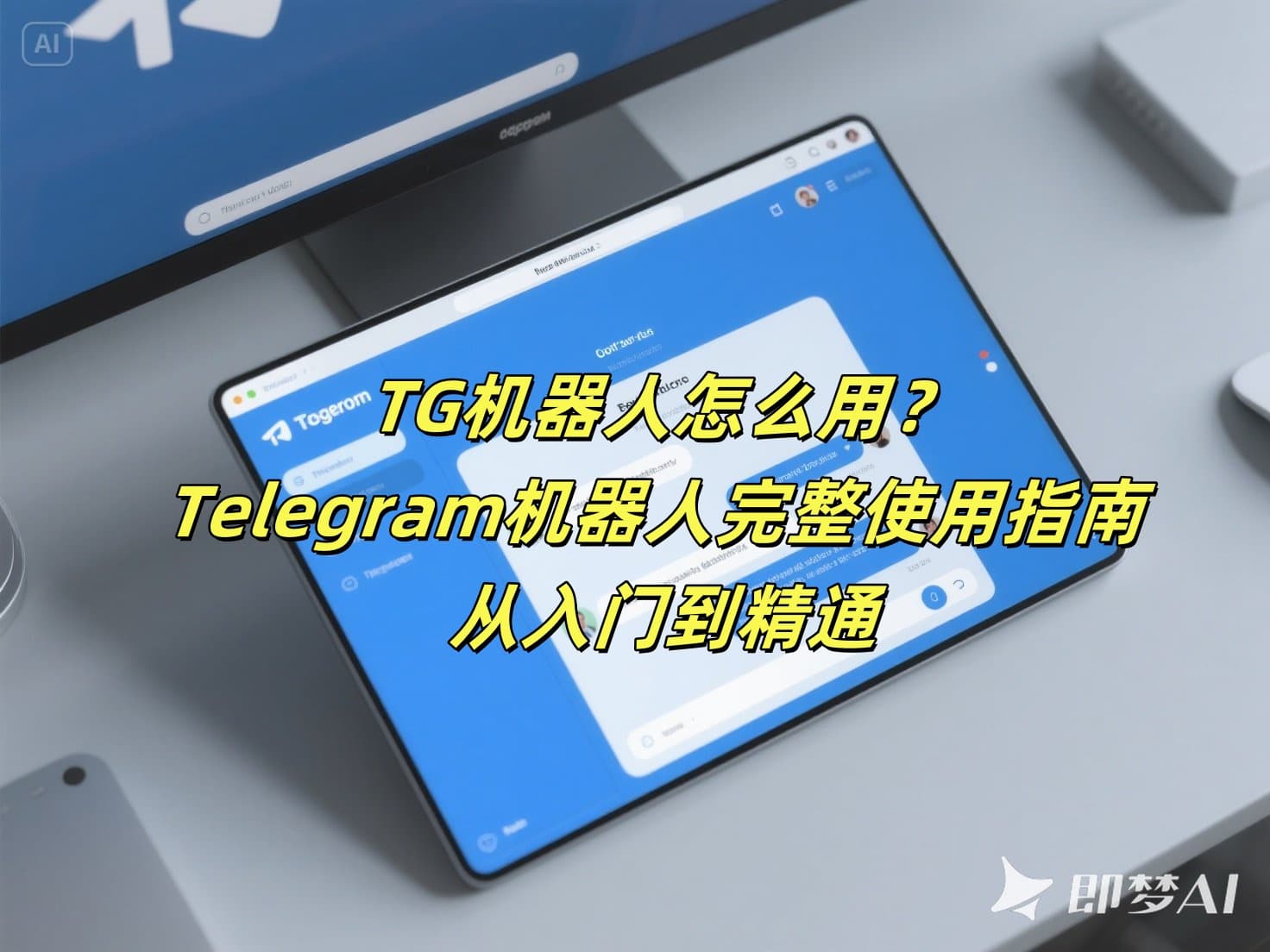 TG机器人怎么用？Telegram机器人完整使用指南 - 从入门到精通