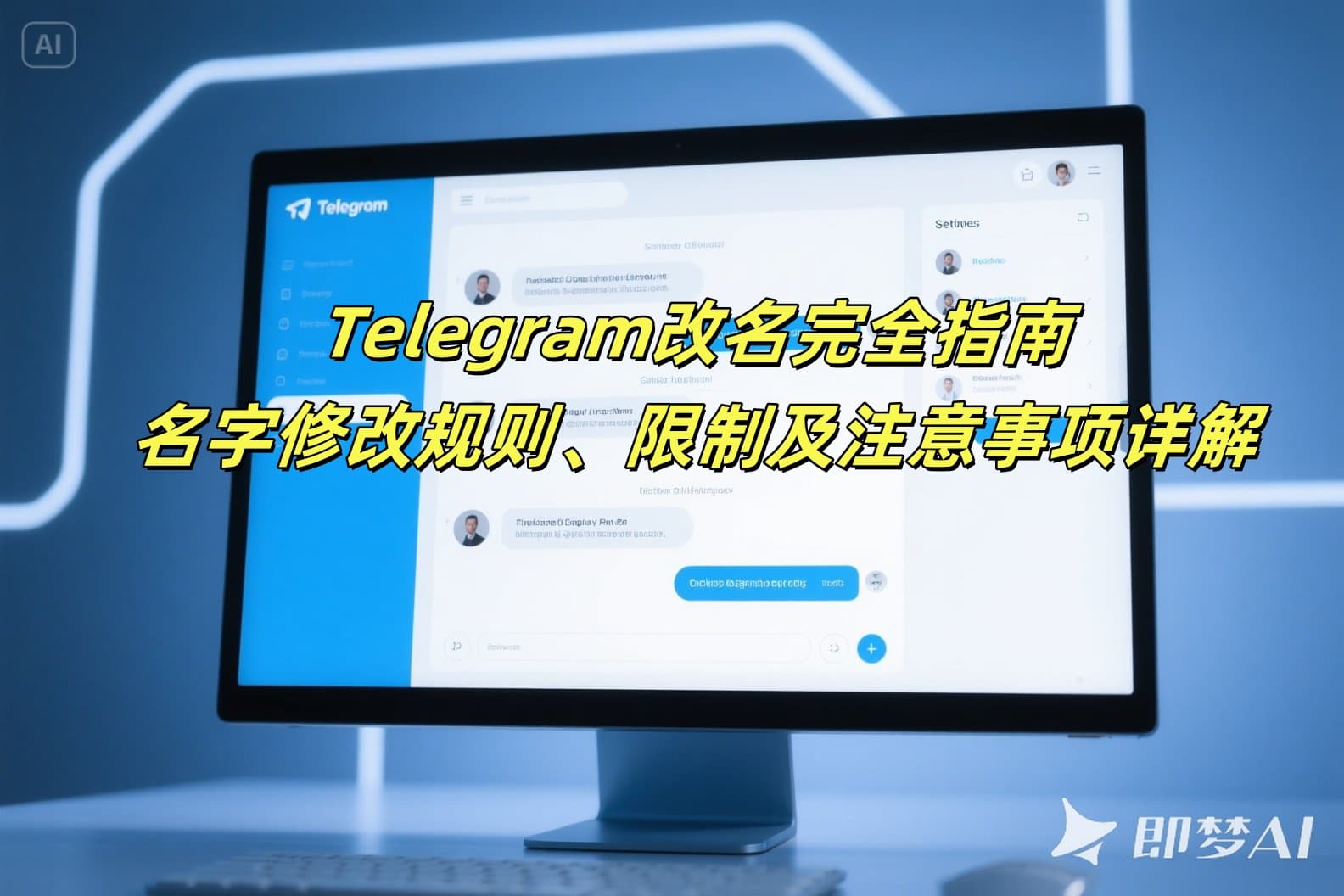 Telegram改名完全指南：名字修改规则、限制及注意事项详解