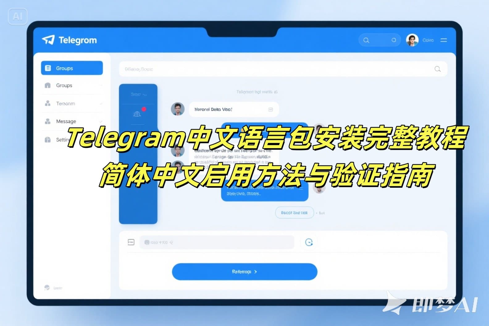 Telegram中文语言包安装完整教程：简体中文启用方法与验证指南