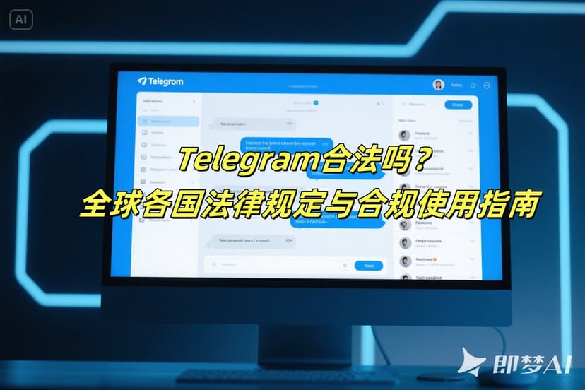 Telegram电报指南: Telegram合法吗？全球各国法律规定与合规使用指南