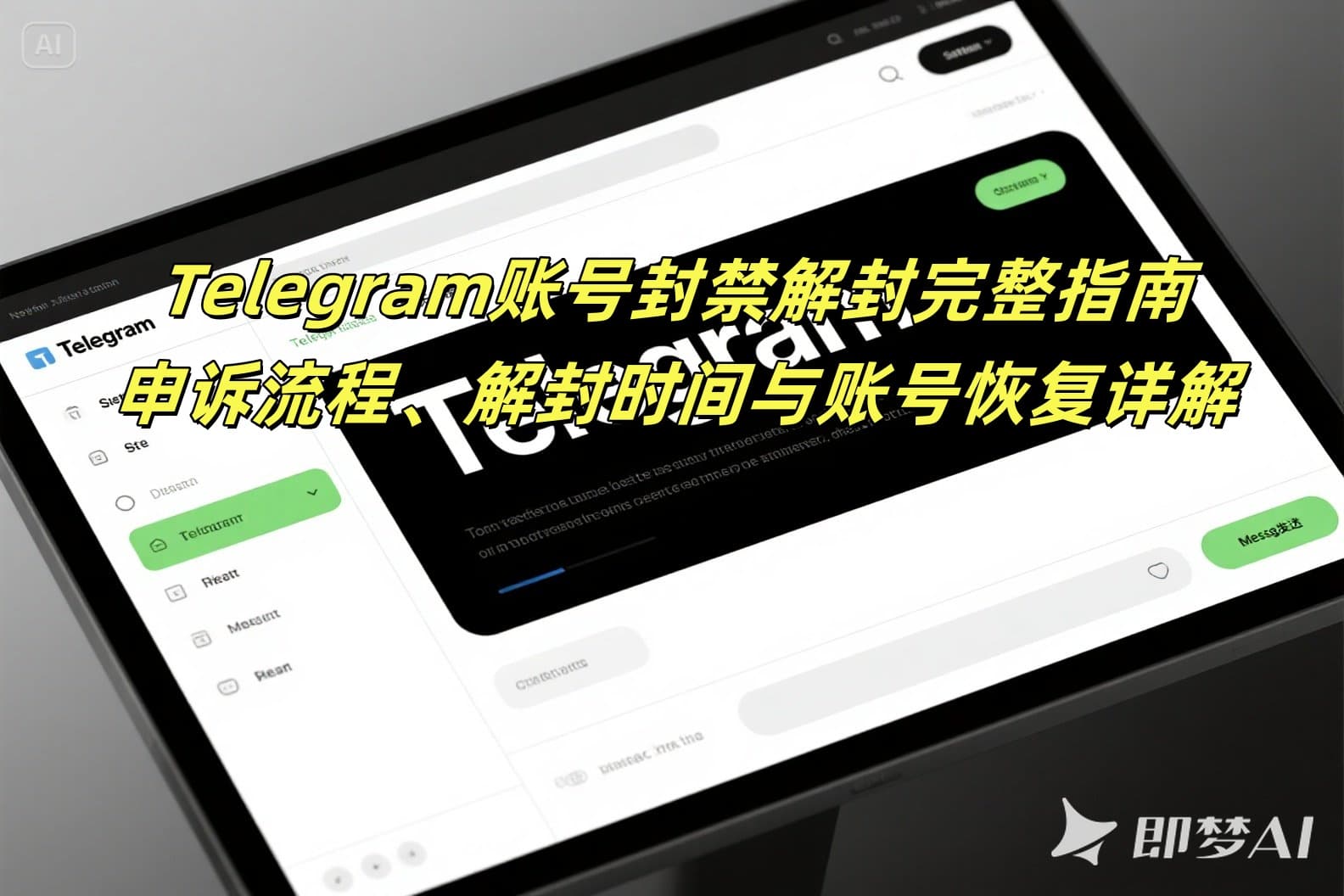 Telegram账号封禁解封完整指南：申诉流程、解封时间与账号恢复详解