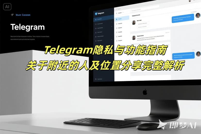 Telegram电报指南: Telegram隐私与功能指南2025：关于附近的人及位置分享完整解析