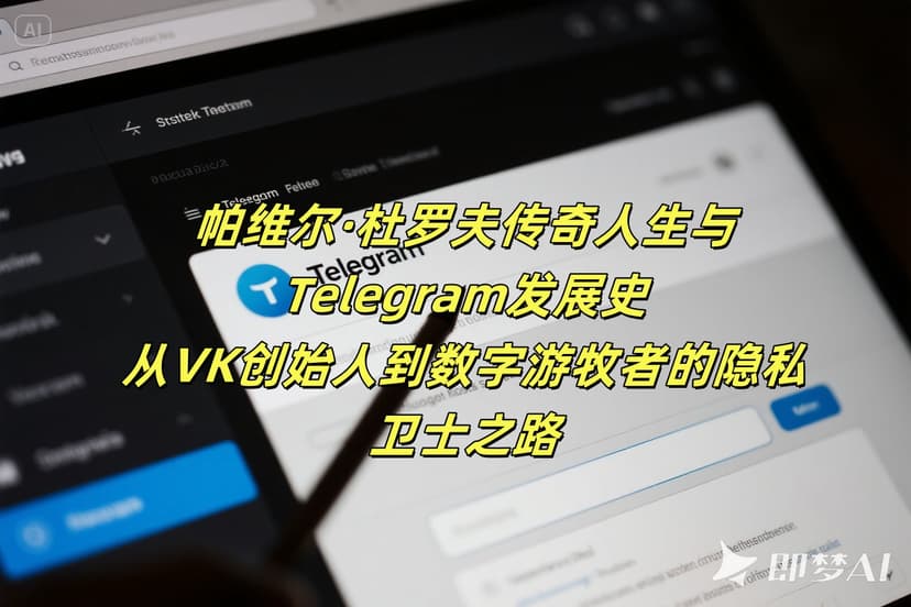 Telegram电报指南: 帕维尔·杜罗夫传奇人生与Telegram发展史2025：从VK创始人到数字游牧者的隐私卫士之路