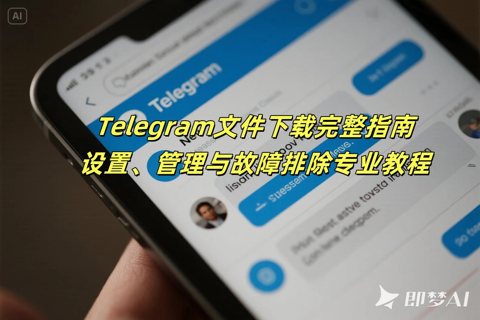 Telegram文件下载完整指南2025：设置、管理与故障排除专业教程