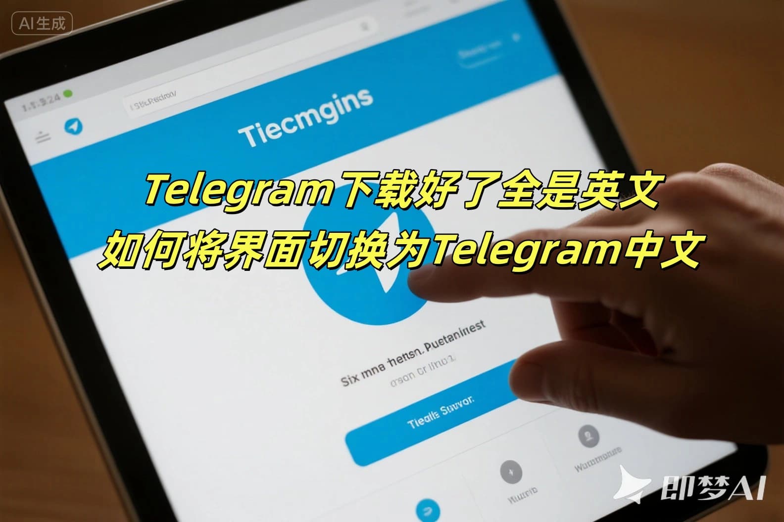 Telegram下载好了全是英文：如何将界面切换为Telegram中文