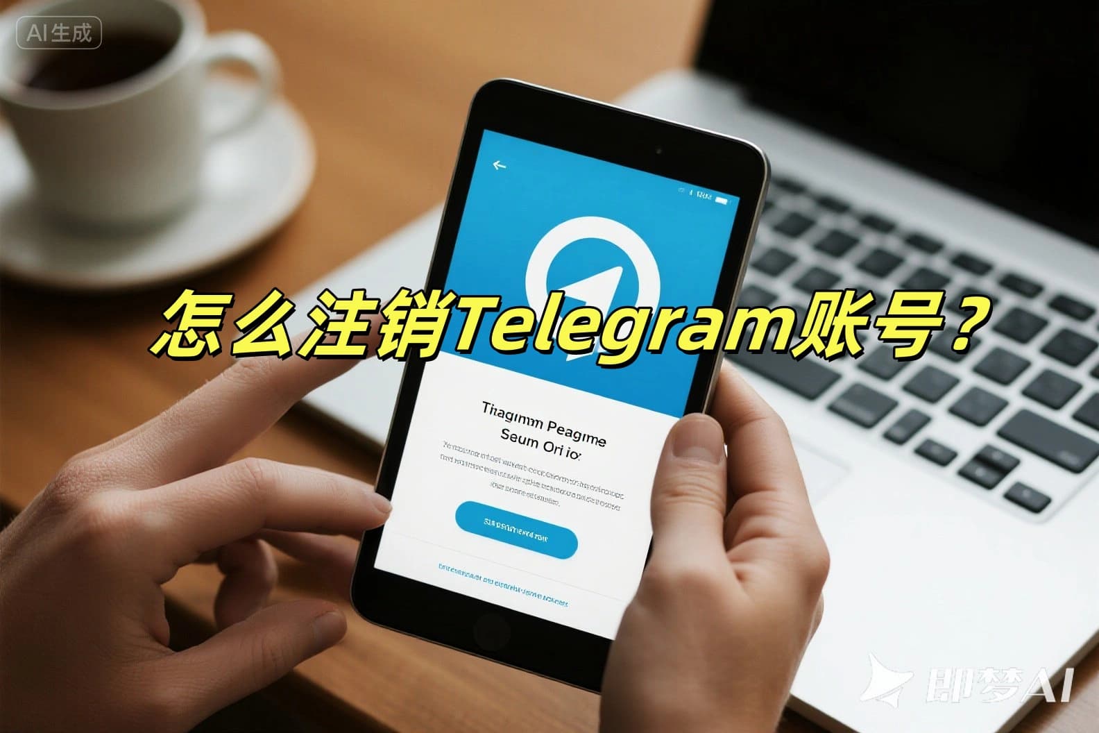 怎么注销Telegram账号？