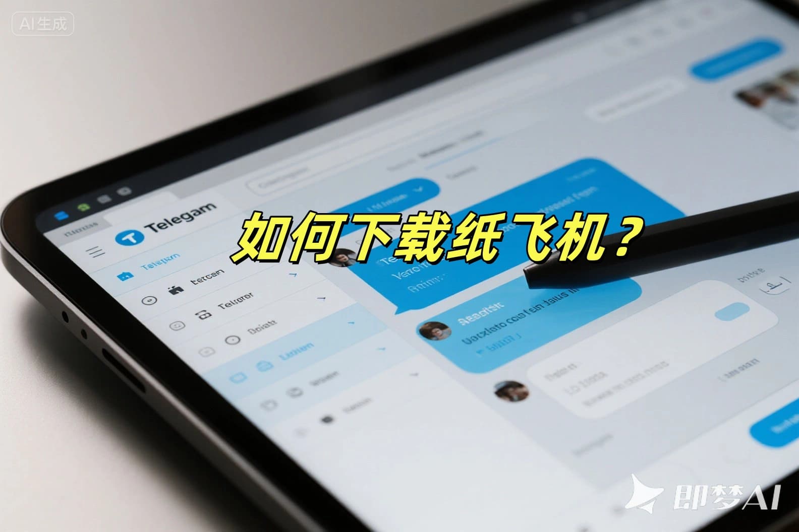 如何下载纸飞机？