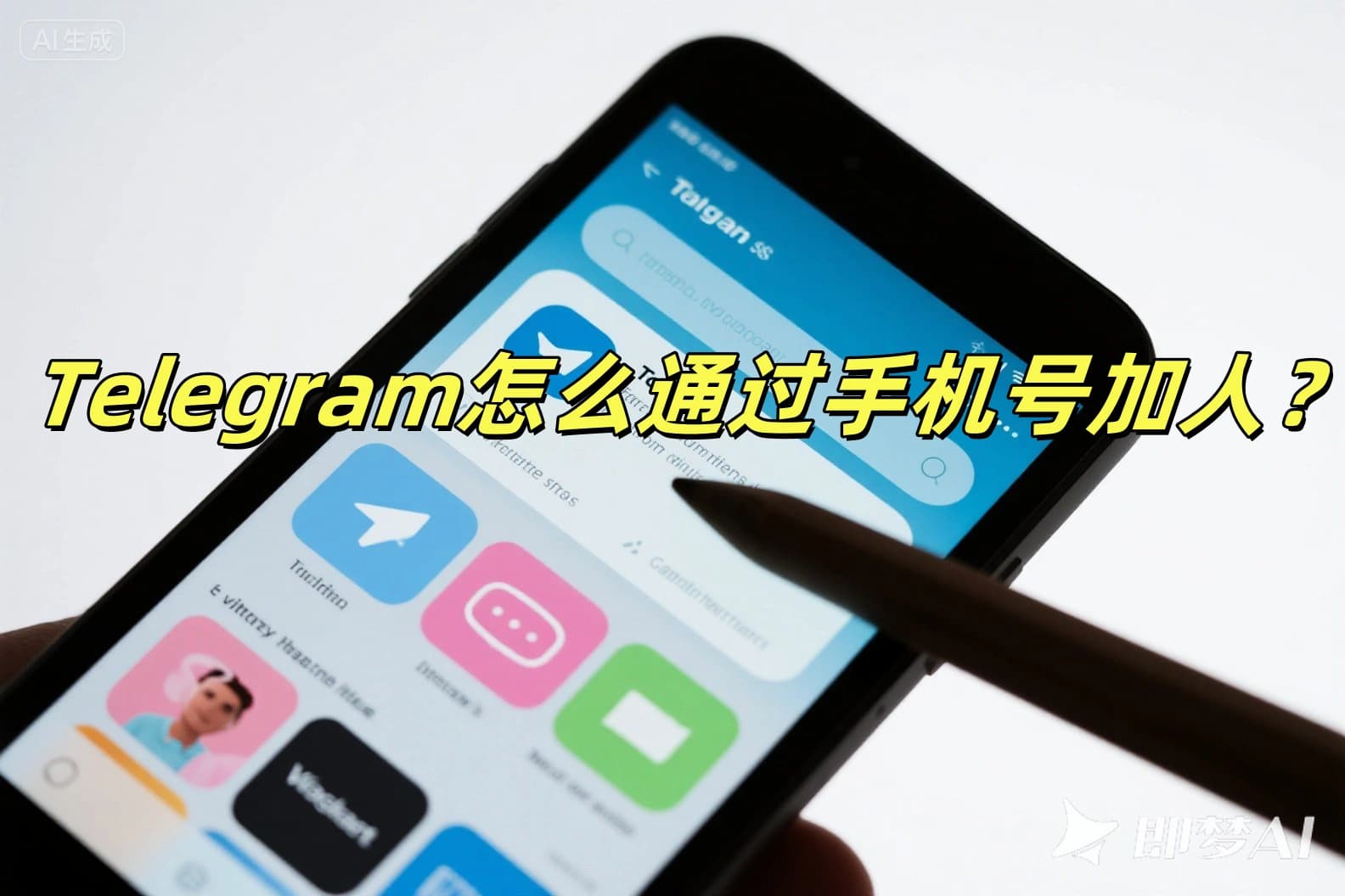 Telegram怎么通过手机号加人？