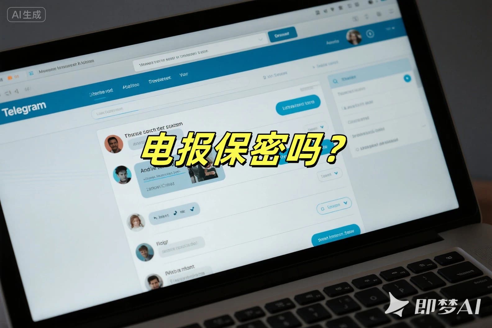 电报保密吗？