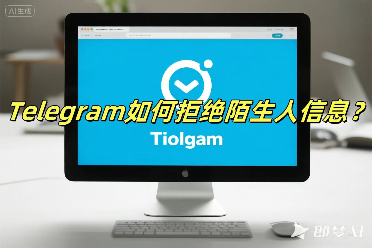 Telegram如何拒绝陌生人信息？