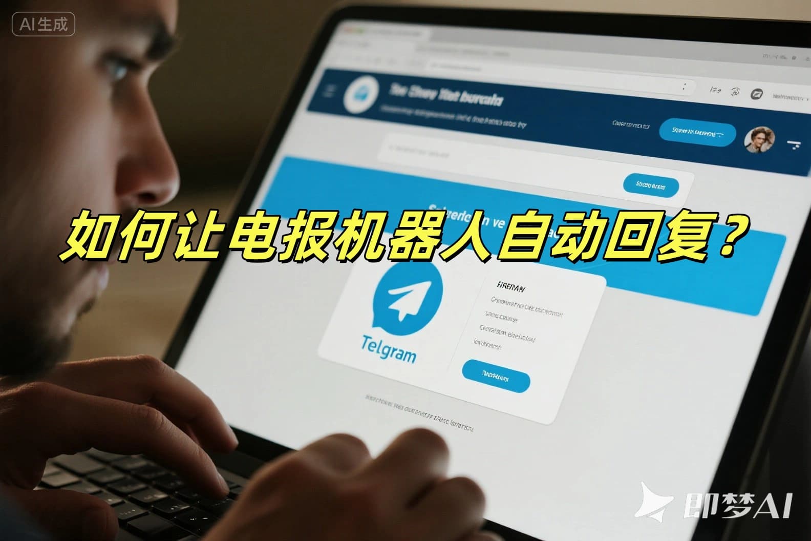 如何让电报机器人自动回复？