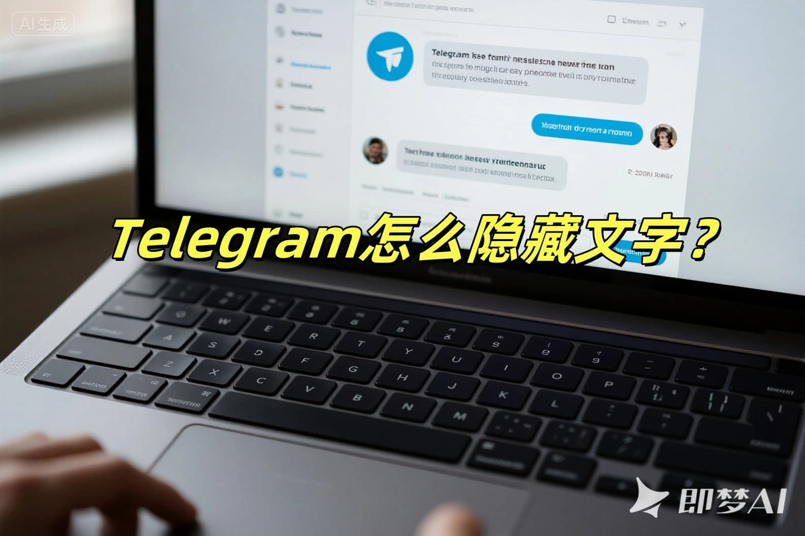 Telegram怎么隐藏文字？