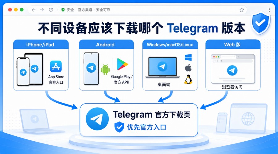 Telegram 下载哪个版本更安全?官方版、Telegram X 和中文版 APK 区别 配图 2