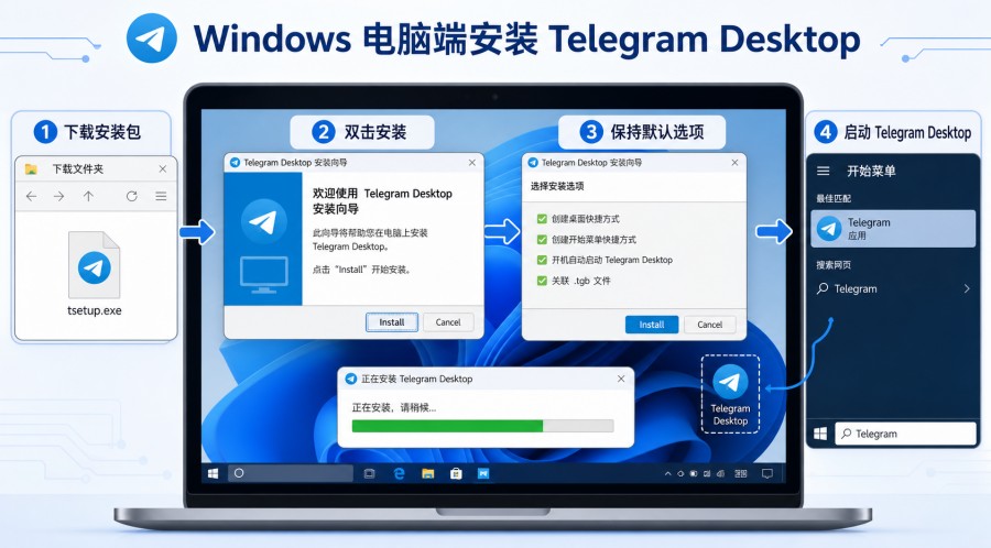 Telegram 下载后怎么安装 第 1 张正文图