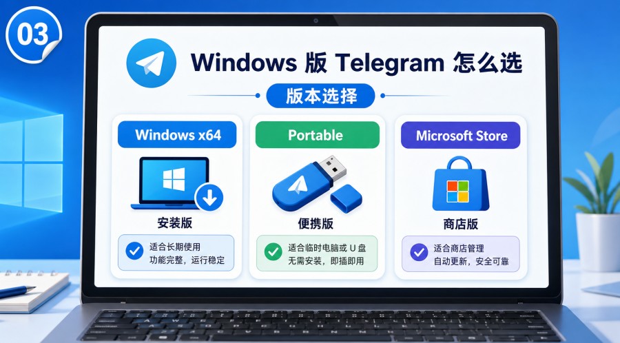 Telegram 电脑版怎么下载安装?Windows 和 Mac 下载、安装与扫码登录教程 第 3 张正文图