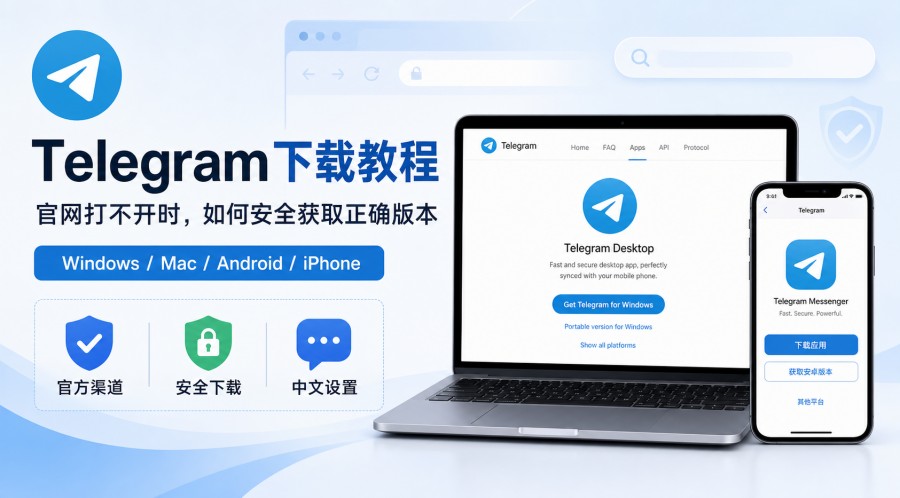 Telegram 下载教程 cover image