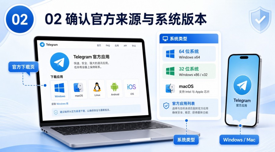 Telegram 电脑版下载后无法运行怎么办？ - step 1