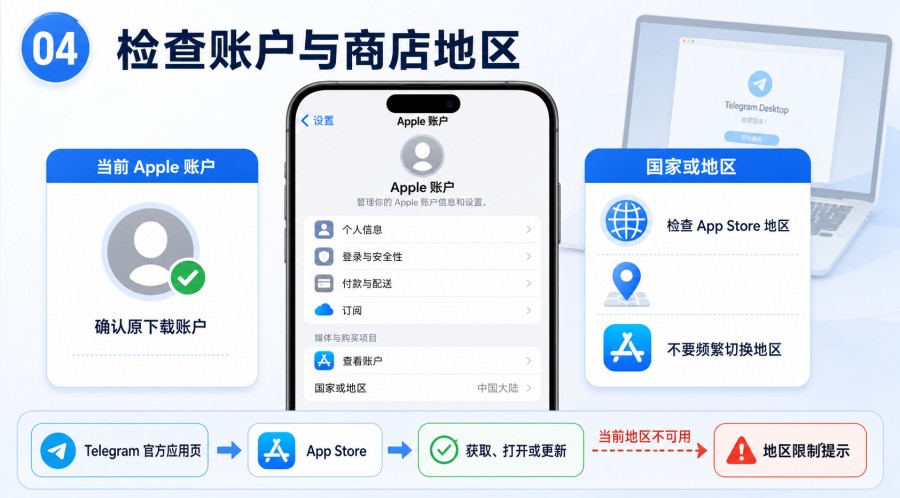 Telegram iOS 更新失败怎么办? - step 3