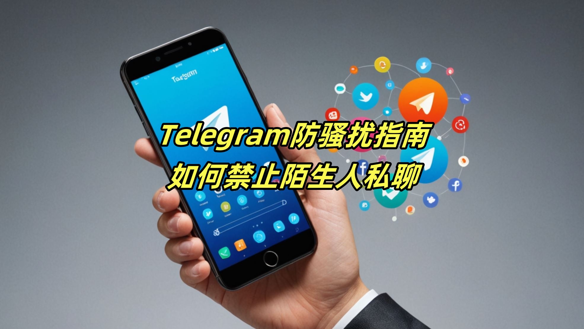 Telegram电报指南: Telegram防骚扰指南：如何禁止陌生人私聊