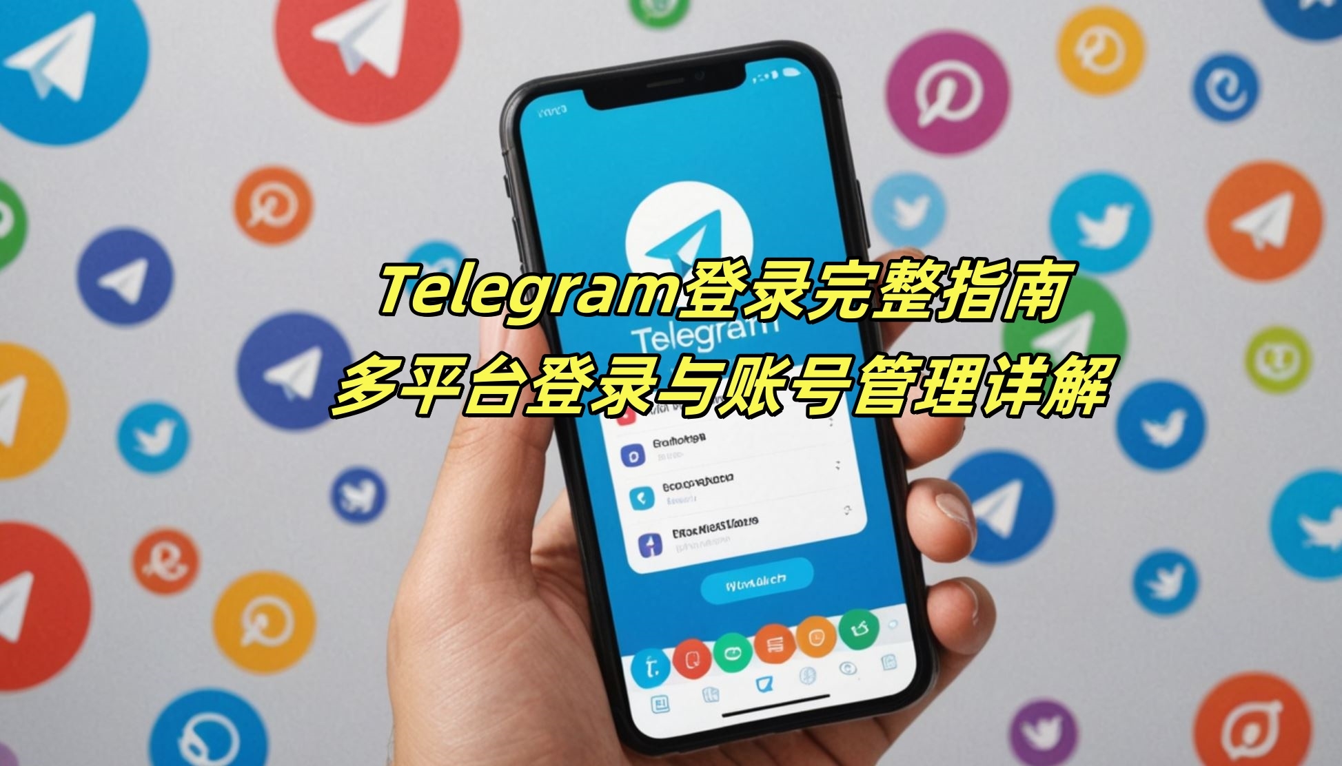 Telegram电报指南: Telegram登录完整指南：多平台登录与账号管理详解