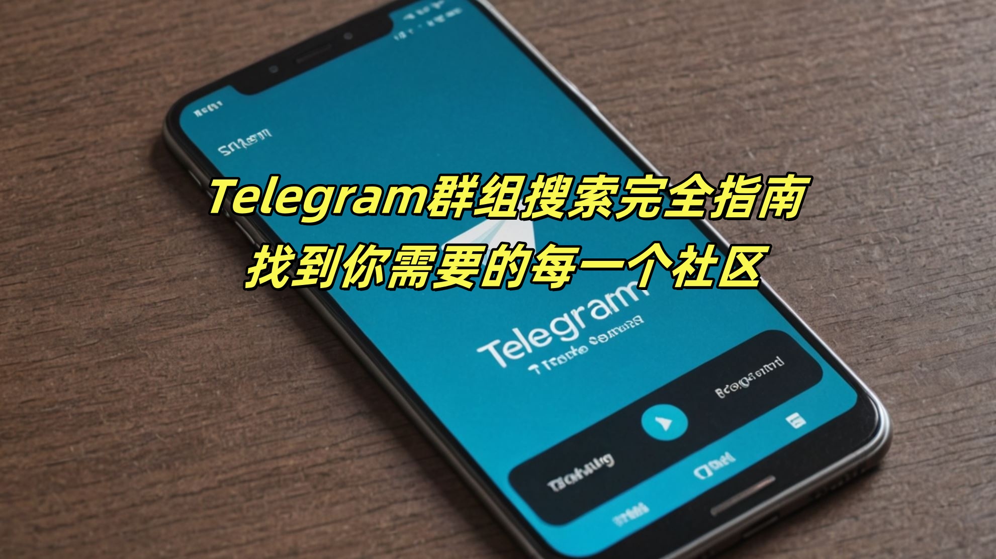 Telegram电报指南: Telegram群组搜索完全指南：找到你需要的每一个社区