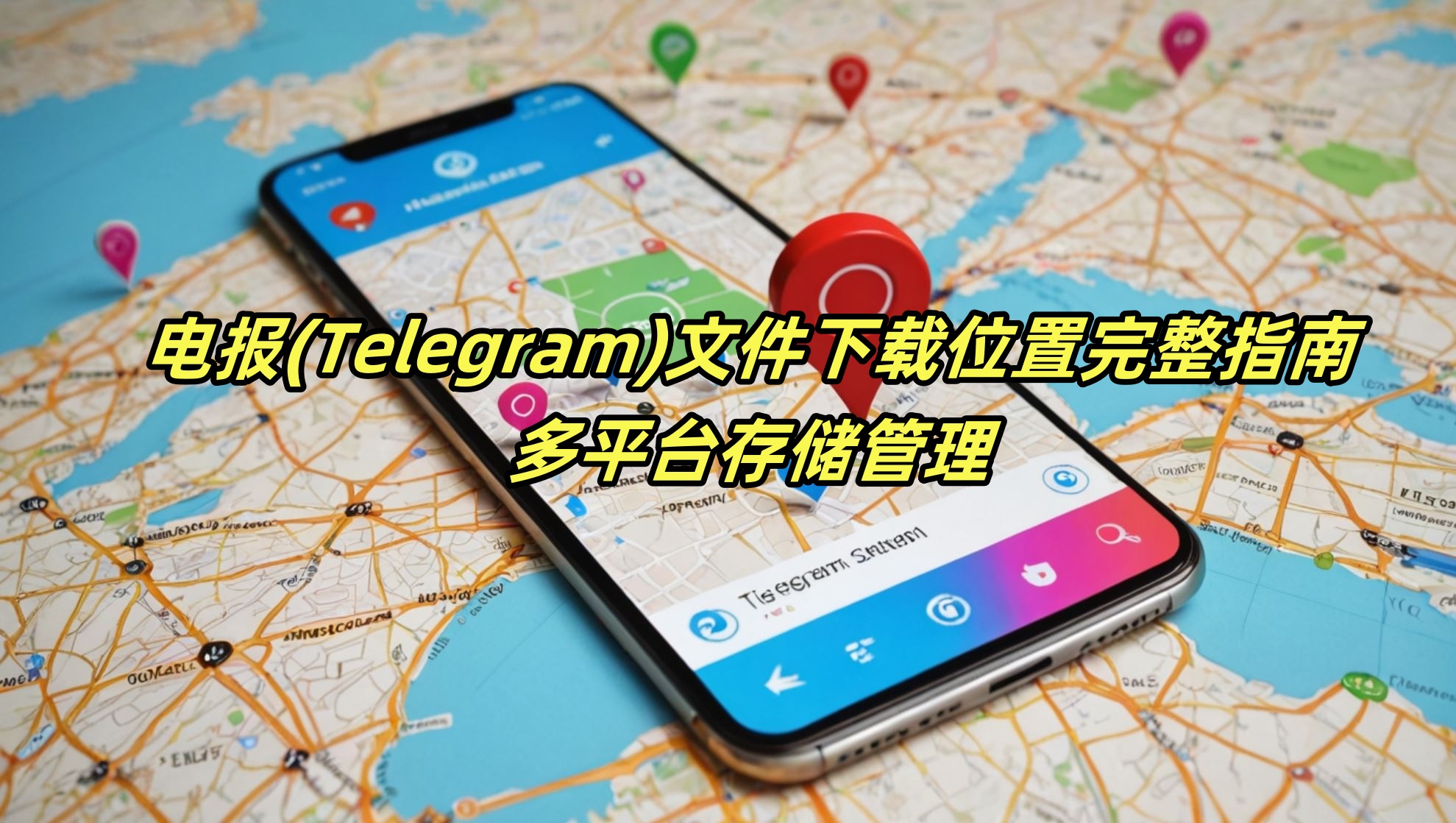 Telegram电报指南: 电报(Telegram)文件下载位置完整指南：多平台存储管理