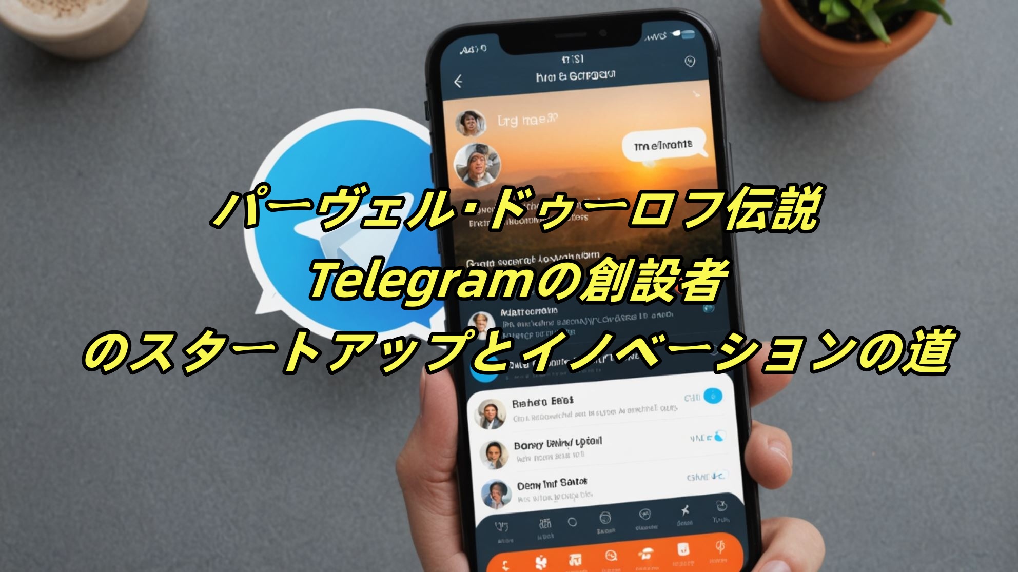 パーヴェル・ドゥーロフ伝説：Telegramの創設者のスタートアップとイノベーションの道
