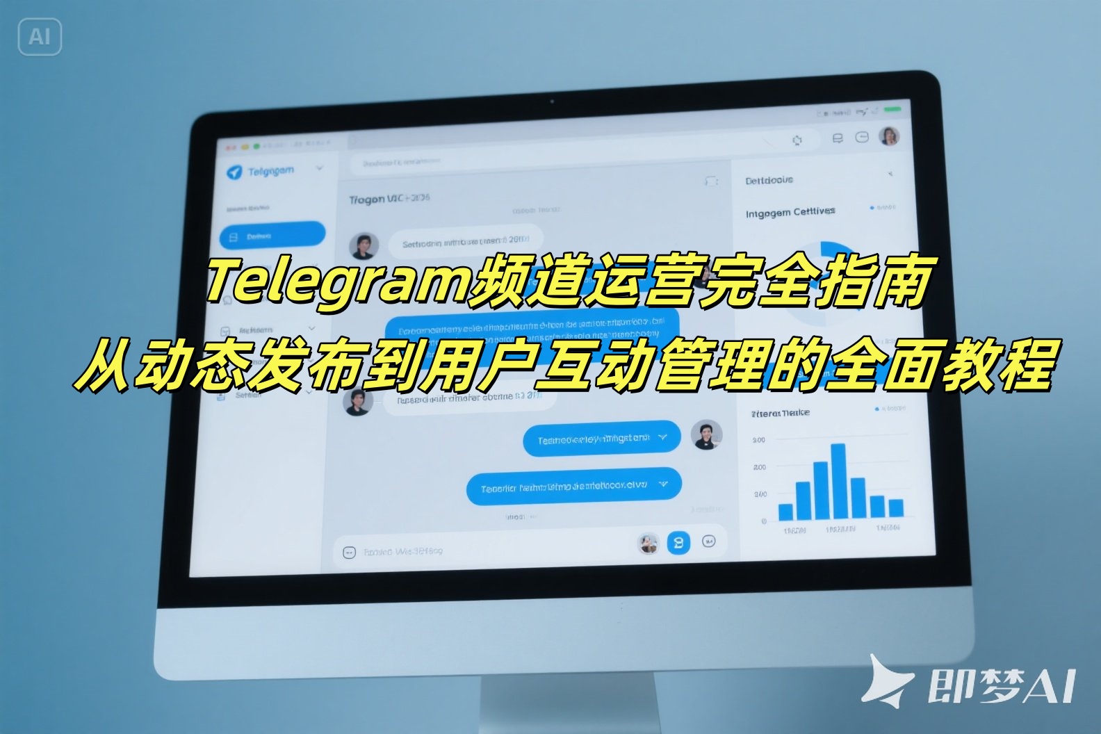 Telegram频道运营完全指南：从动态发布到用户互动管理的全面教程