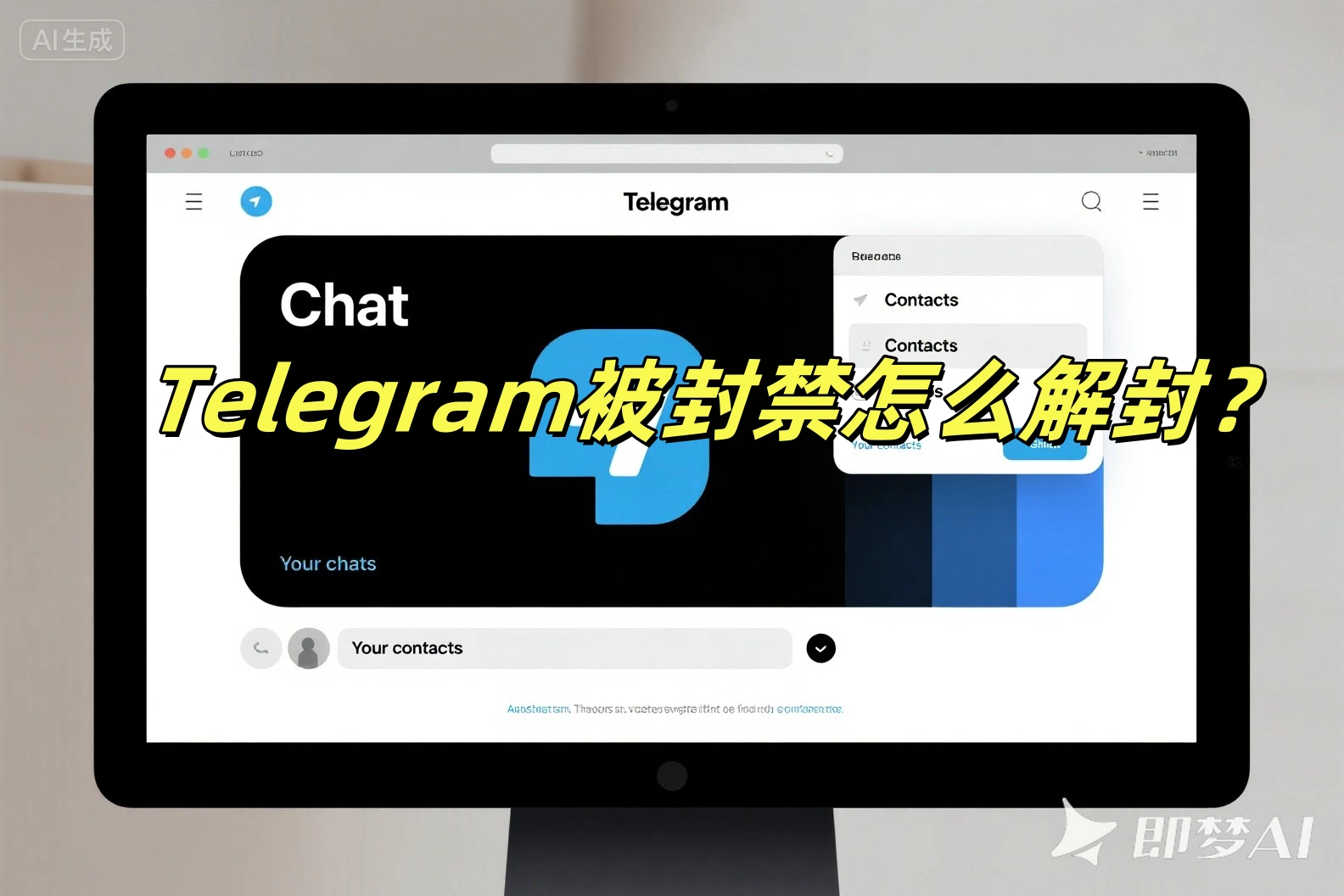 Telegram被封禁怎么解封