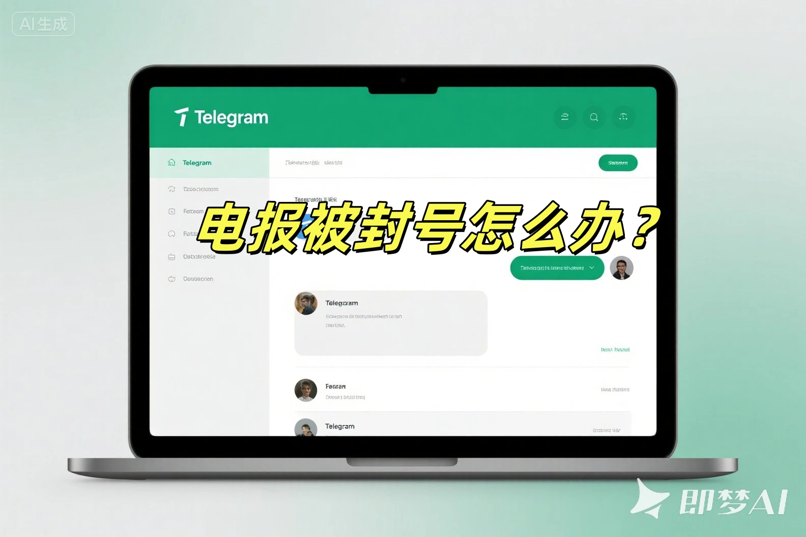 电报被封号怎么办