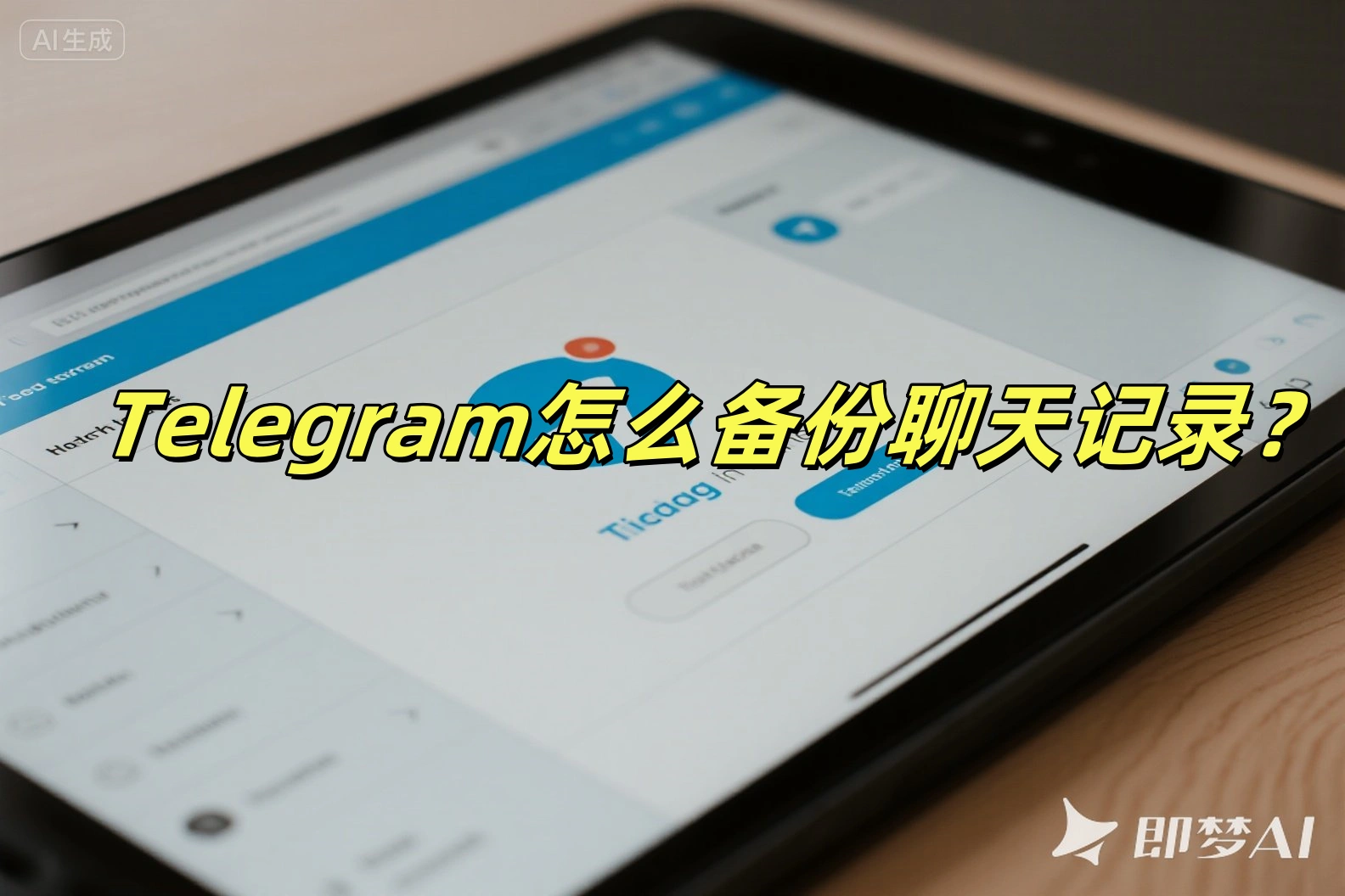 Telegram怎么备份聊天记录