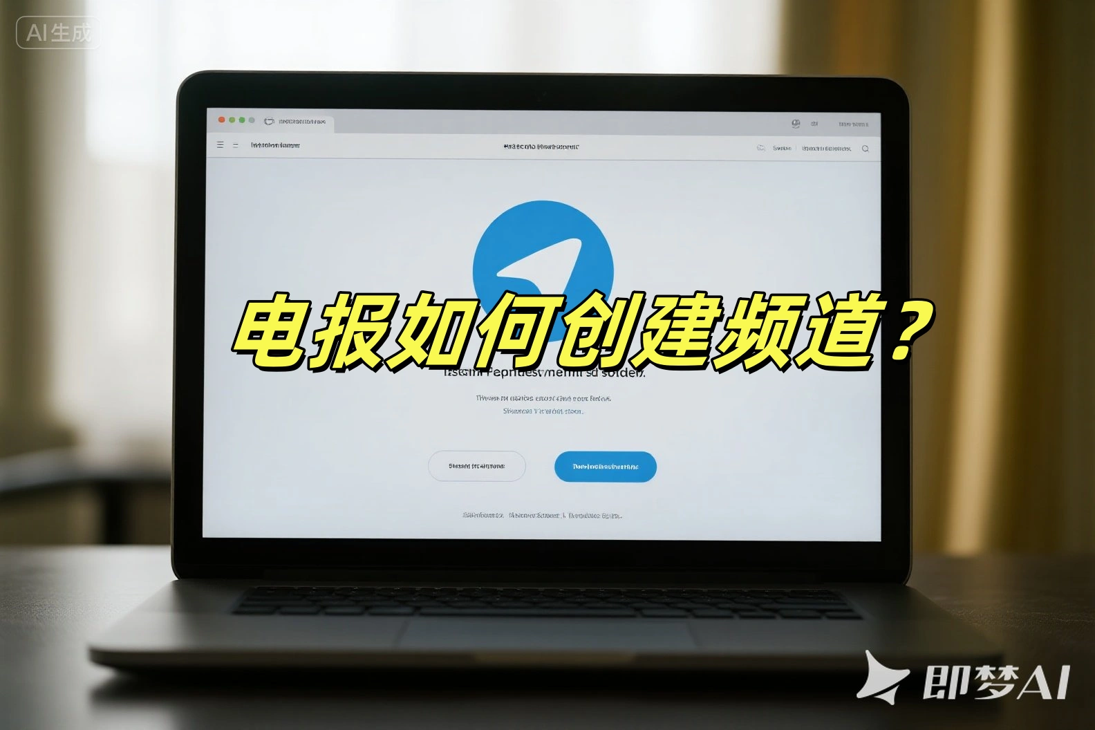 电报如何创建频道