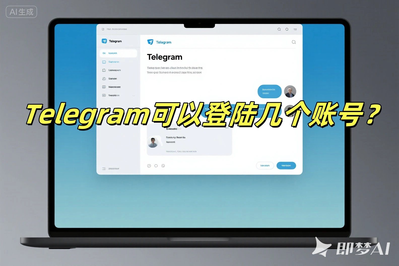 Telegram可以登陆几个账号