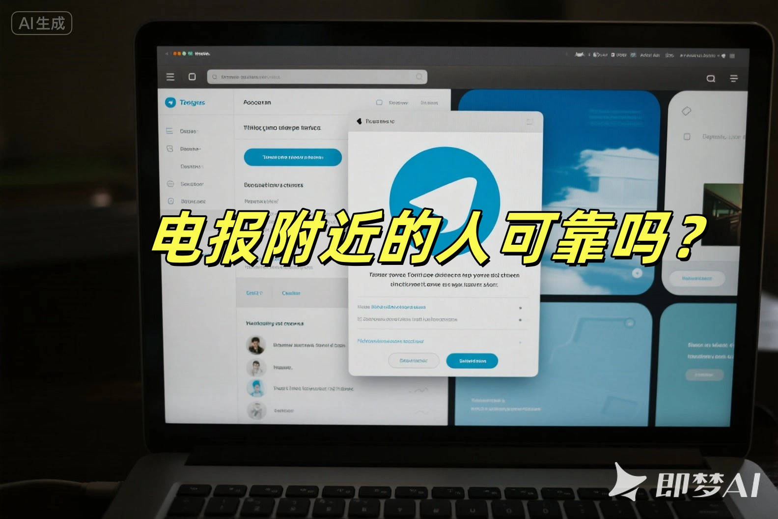 电报附近的人可靠吗