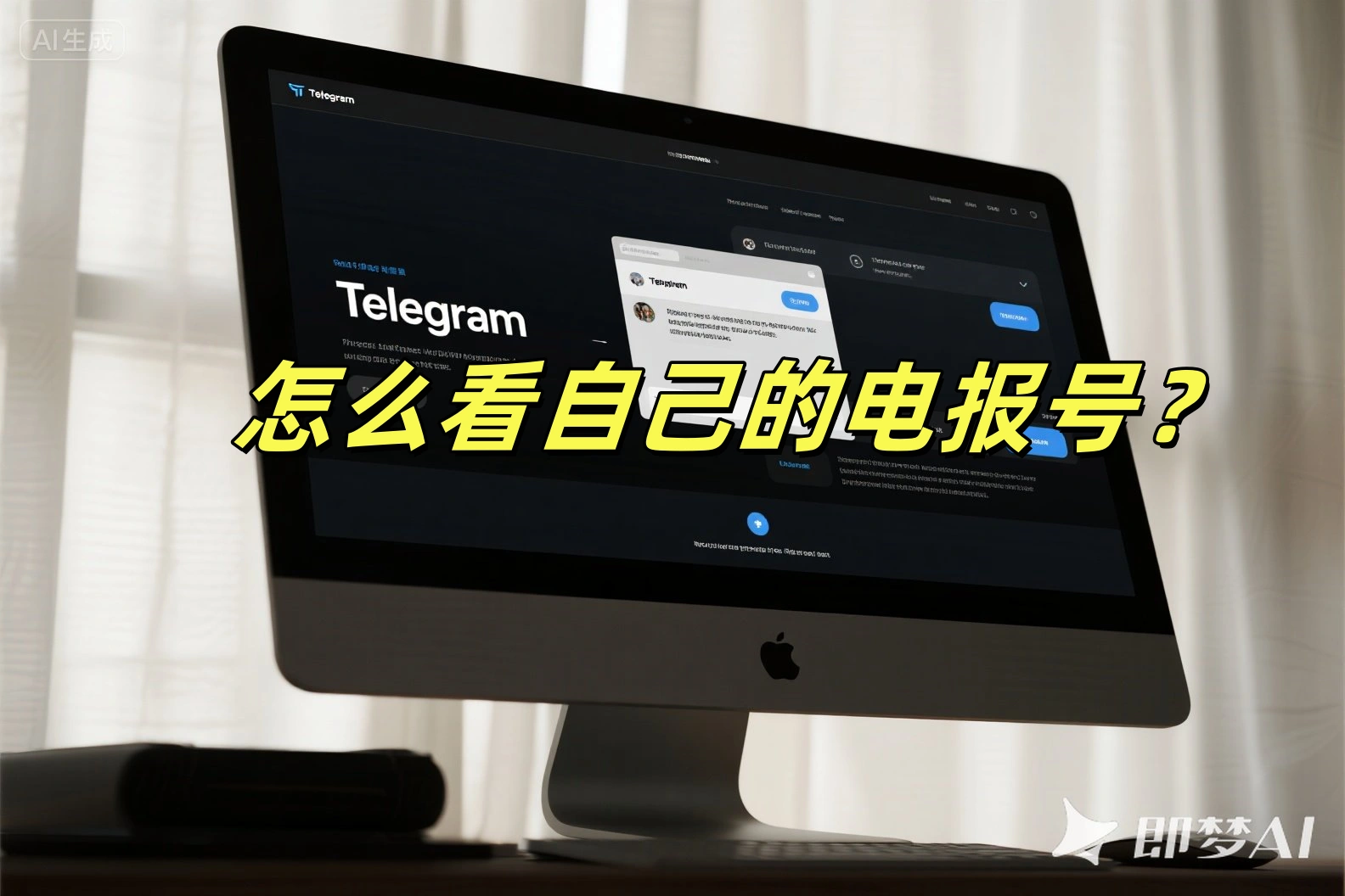 怎么看自己的电报号