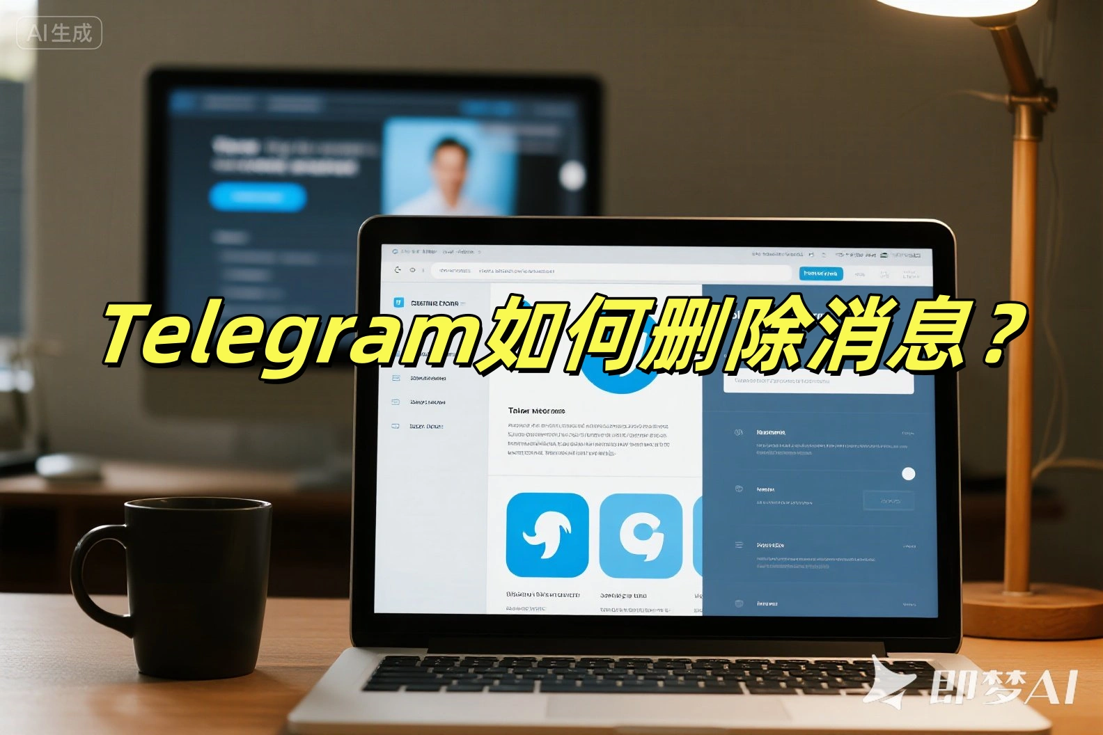 Telegram如何删除消息