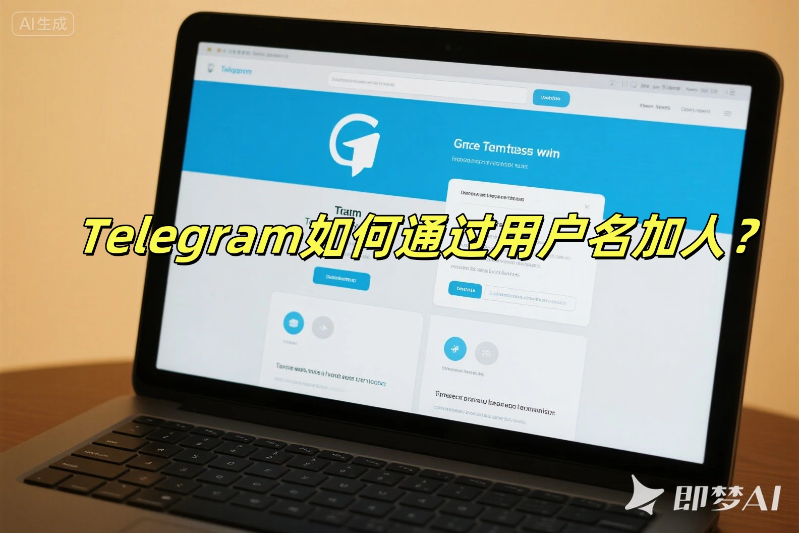 Telegram如何通过用户名加人