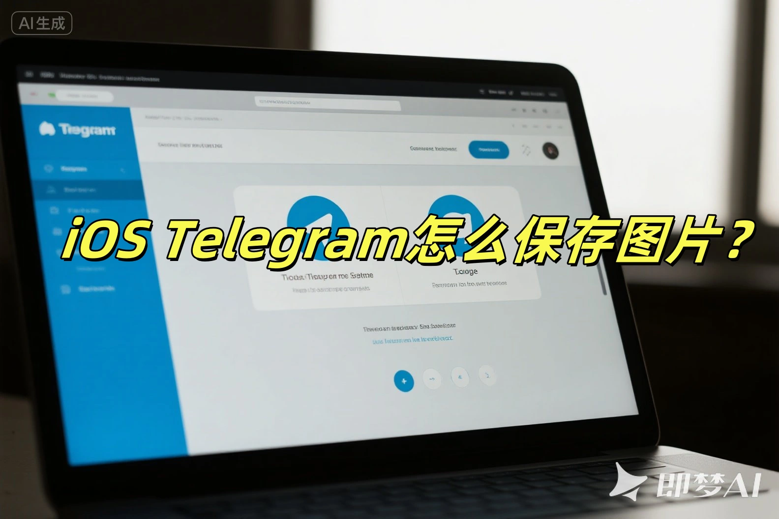 iOS Telegram怎么保存图片？