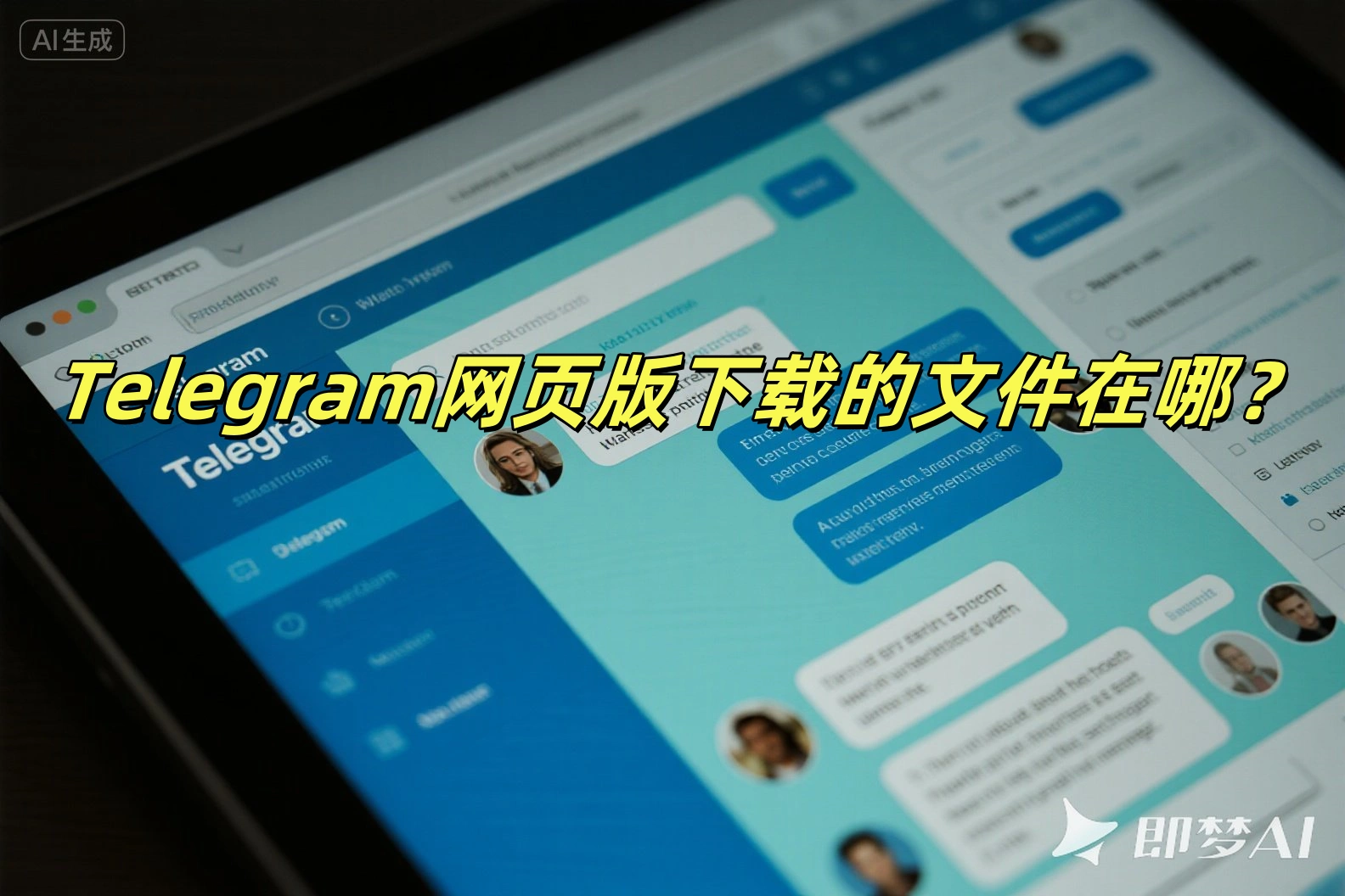 Telegram网页版下载的文件在哪?