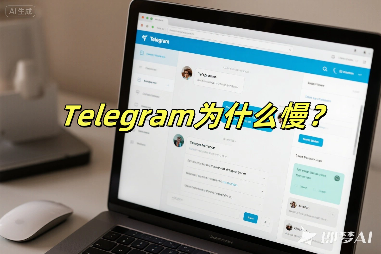 Telegram为什么慢?